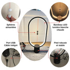 Lampe à interrupteurs magnétiques LED 40 cm