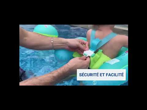 La bouée bébé en vidéo : attache, nage, stabilité